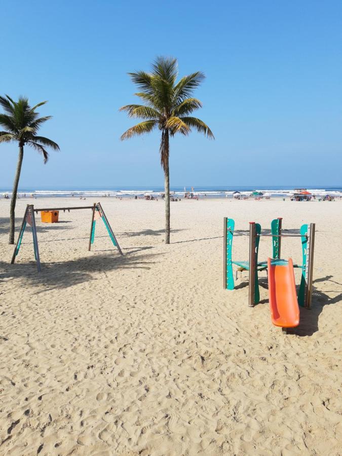 Apartamento Beira-Mar Na Praia Da Aviacao Praia Grande  Exterior foto